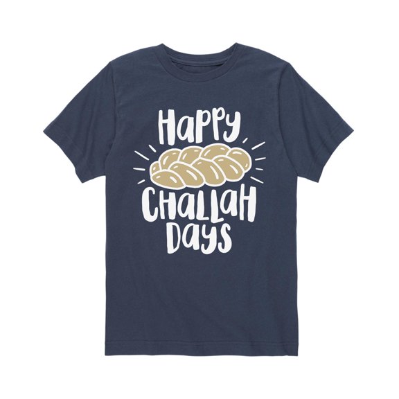 Instant Message - Happy Challah Days  - Youth Short Sleeve Tee