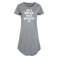thumbnail image 1 of Instant Message - Happy Girl Sad Playlist  - Women's Any Way Dress, 1 of 7