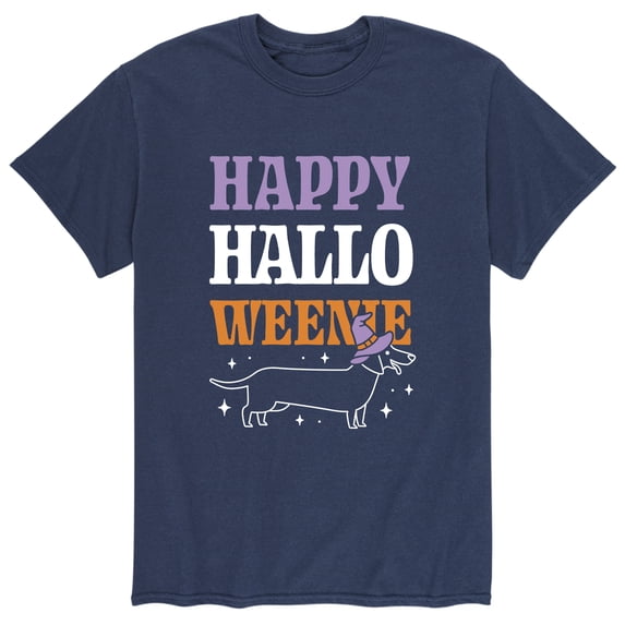 Instant Message - Happy Halloweenie - Men's Short Sleeve Graphic T-Shirt