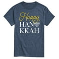 thumbnail image 1 of Instant Message - Happy Hanukkah - Men's Short Sleeve Graphic T-shirt, 1 of 5