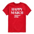 thumbnail image 1 of Instant Message - Happy March 32nd - Youth Boys Short Sleeve Graphic T-Shirt, 1 of 4
