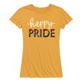 thumbnail image 1 of Instant Message - Happy Pride - Women's Short Sleeve Graphic T-Shirt, 1 of 5