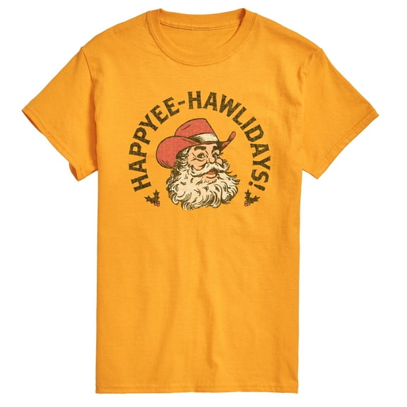 Instant Message - Happyee Hawlidays - Men's Short Sleeve Graphic T-Shirt