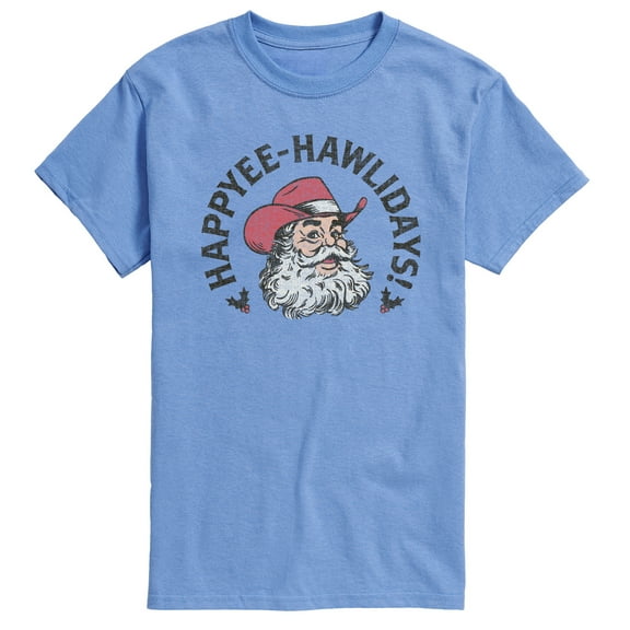 Instant Message - Happyee Hawlidays - Men's Short Sleeve Graphic T-Shirt