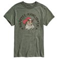 thumbnail image 1 of Instant Message - Happyee Hawlidays - Men's Short Sleeve Graphic T-Shirt, 1 of 5