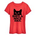 thumbnail image 1 of Instant Message - Have A Mice Day - Women's Short Sleeve Graphic T-Shirt, 1 of 6