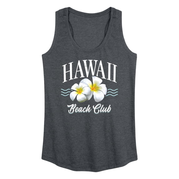 Instant Message - Hawaii Beach Club Graphic Racerback Tank