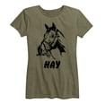 thumbnail image 1 of Instant Message - Hay Short Sleeve Graphic T-Shirt, 1 of 4