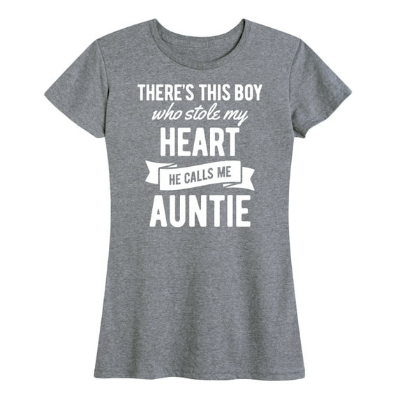 Instant Message - He Calls Me Auntie - Women's Short Sleeve Graphic T-Shirt