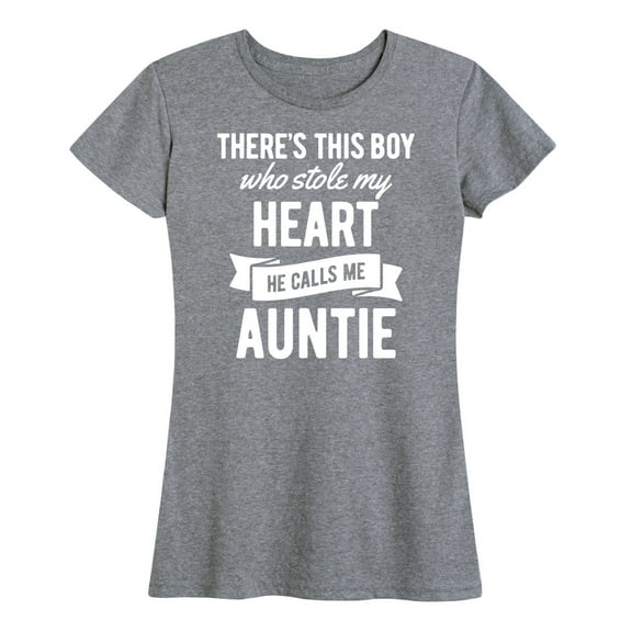 Instant Message - He Calls Me Auntie - Women's Short Sleeve Graphic T-Shirt
