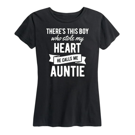 Instant Message - He Calls Me Auntie - Women's Short Sleeve Graphic T-Shirt