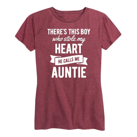 Instant Message - He Calls Me Auntie - Women's Short Sleeve Graphic T-Shirt