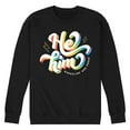 thumbnail image 1 of Instant Message - He Him Pronouns - Men's Crew Neck Fleece Pullover, 1 of 6