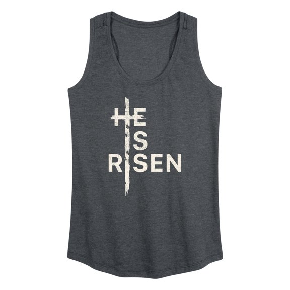 Instant Message - He Is Risen - Women's Racerback Tank Top