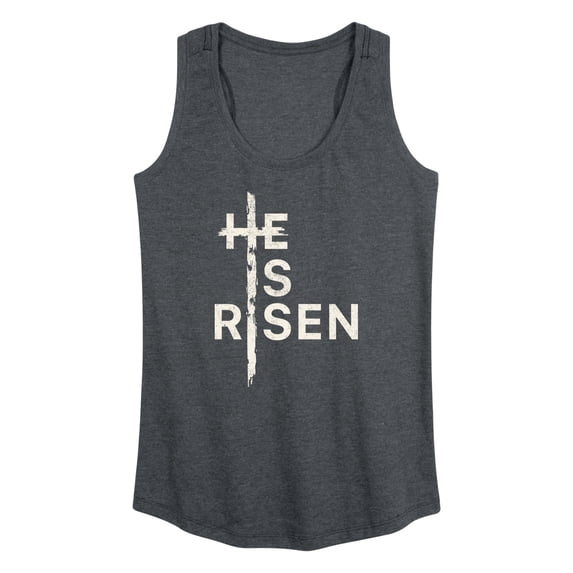 Instant Message - He Is Risen - Women's Racerback Tank Top