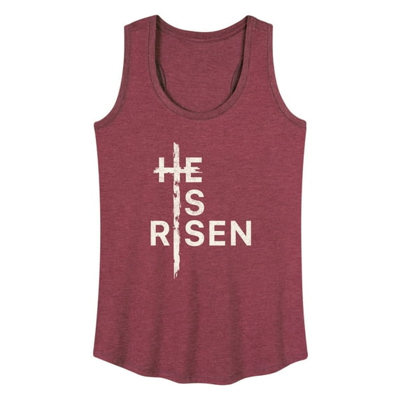 Instant Message - He Is Risen - Women's Racerback Tank Top