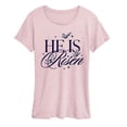 thumbnail image 1 of Instant Message - He Is Risen Short Sleeve Graphic T-Shirt, 1 of 4