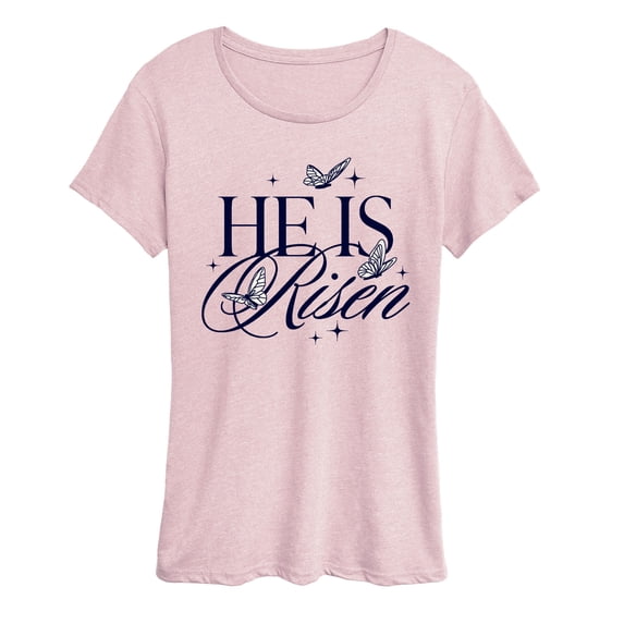 Instant Message - He Is Risen Short Sleeve Graphic T-Shirt