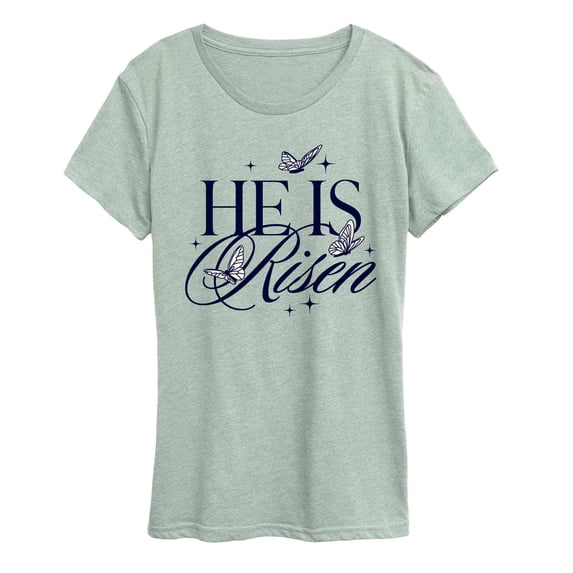 Instant Message - He Is Risen Short Sleeve Graphic T-Shirt