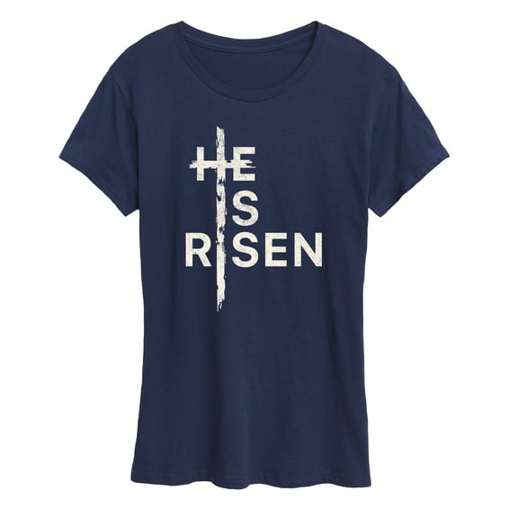 Instant Message - He Is Risen - Women's Short Sleeve Graphic T-Shirt