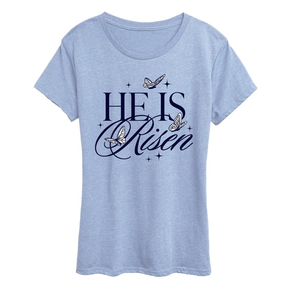 Instant Message - He Is Risen Short Sleeve Graphic T-Shirt