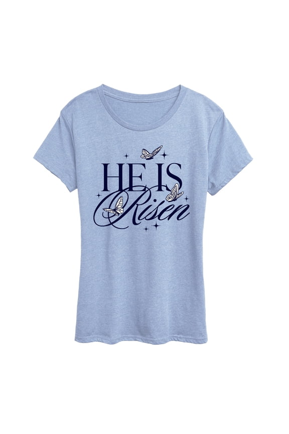 - He Is Risen - Women's Short Sleeve Graphic T-Shirt