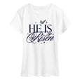 thumbnail image 1 of Instant Message - He Is Risen Short Sleeve Graphic T-Shirt, 1 of 5