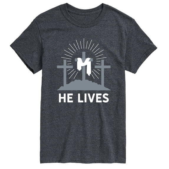 Instant Message - He Lives Short Sleeve Graphic T-Shirt