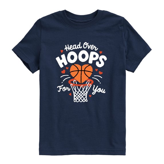 Instant Message - Head Over Hoops Toddler Short Sleeve Graphic T-Shirt