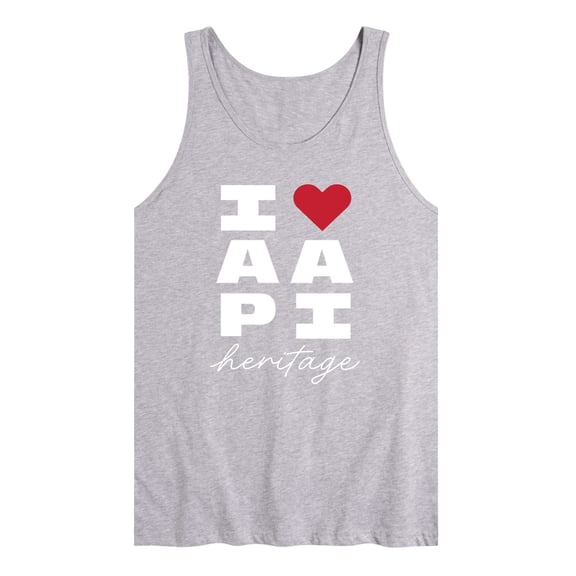 Instant Message - Heart AAPI Heritage - Men's Sleeveless Graphic Tank