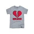 thumbnail image 1 of Instant Message - Heart Breaker -TODDLER SHORT SLEEVE TEE-2T, 1 of 6