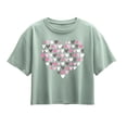 thumbnail image 1 of Instant Message - Heart Filled Heart - Youth Girls Boxy T-Shirt, 1 of 5