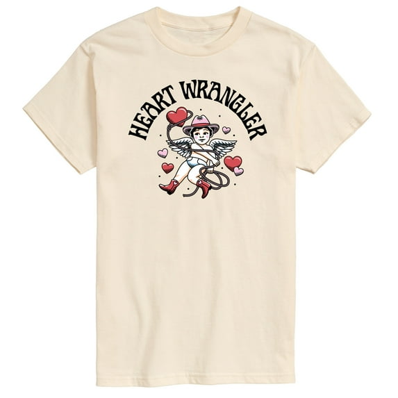 Instant Message - Heart Wrangler Short Sleeve Graphic T-Shirt