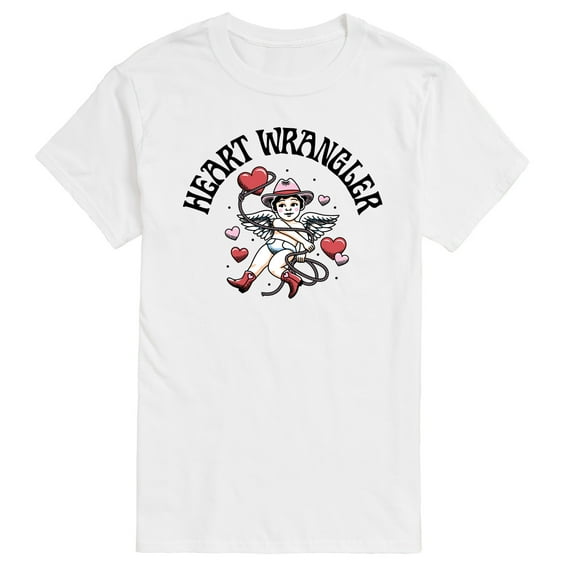 Instant Message - Heart Wrangler Short Sleeve Graphic T-Shirt
