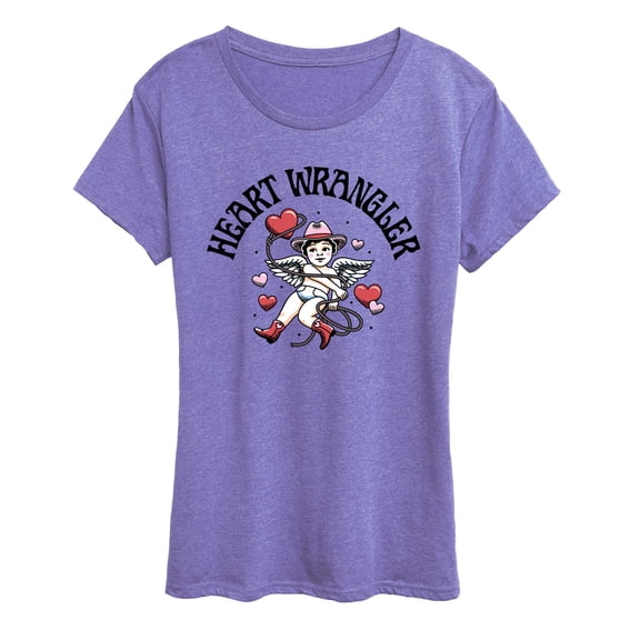 Instant Message - Heart Wrangler - Women's Short Sleeve Graphic T-Shirt