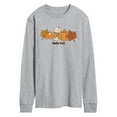thumbnail image 1 of Instant Message - Hello Fall - Men's Long Sleeve Graphic T-Shirt, 1 of 5