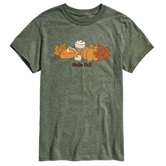 Instant Message - Hello Fall - Men's Short Sleeve Graphic T-Shirt