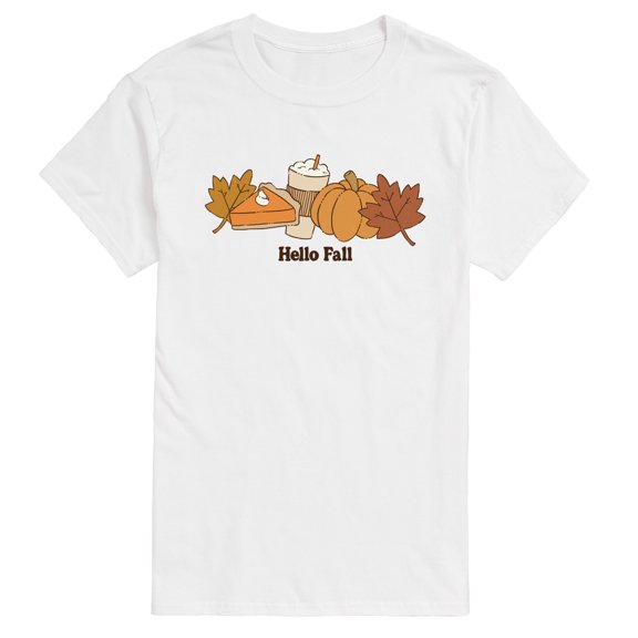 Instant Message - Hello Fall - Men's Short Sleeve Graphic T-Shirt