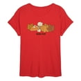 thumbnail image 1 of Instant Message - Hello Fall - Women's Oversized Graphic T-Shirt, 1 of 5