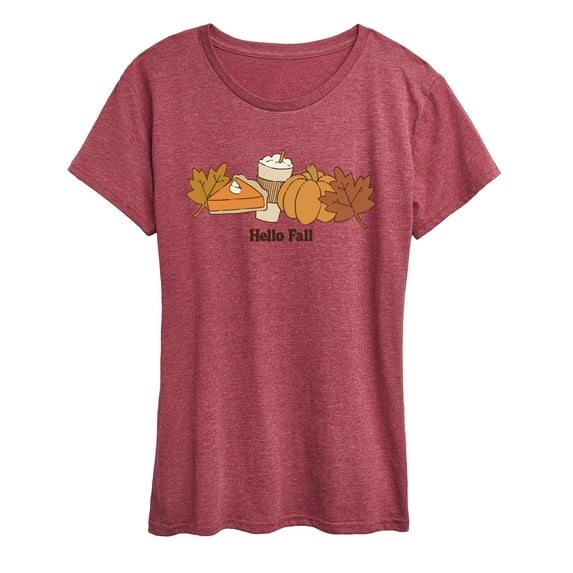 Instant Message - Hello Fall - Women's Short Sleeve Graphic T-Shirt