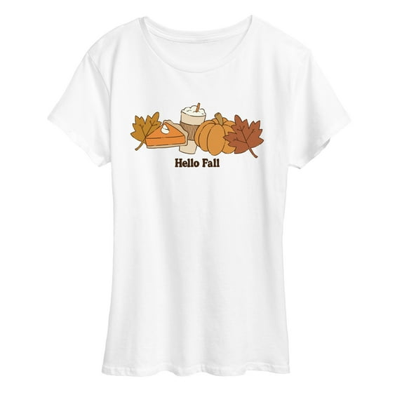 Instant Message - Hello Fall - Women's Short Sleeve Graphic T-Shirt
