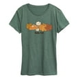 thumbnail image 1 of Instant Message - Hello Fall - Women's Short Sleeve Graphic T-Shirt, 1 of 5