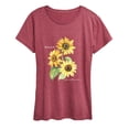 thumbnail image 1 of Instant Message - Hello Sunflower Short Sleeve Graphic T-Shirt, 1 of 6