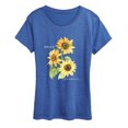 thumbnail image 1 of Instant Message - Hello Sunflower Short Sleeve Graphic T-Shirt, 1 of 6