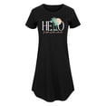 thumbnail image 1 of Instant Message - Hello Sunshine Palms - Women's Any Way Dress, 1 of 7