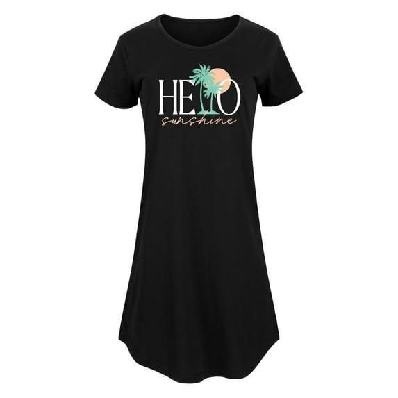 Instant Message - Hello Sunshine Palms - Women's Any Way Dress