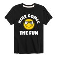 thumbnail image 1 of Instant Message - Here Comes The Fun - Toddler & Youth Short Sleeve Graphic T-Shirt, 1 of 6