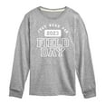 thumbnail image 1 of Instant Message - Here For Field Day  - Toddler And Youth Long Sleeve Graphic T-Shirt, 1 of 6