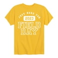 thumbnail image 1 of Instant Message - Here For Field Day  - Toddler And Youth Short Sleeve Graphic T-Shirt, 1 of 6
