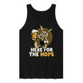 thumbnail image 1 of Instant Message - Here For The Hops - Men's Jersey Tank Top, 1 of 6